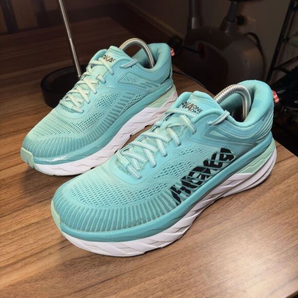 HOKA ONE ONE BONDI 7 - Women’s Running Shoes - SIZE 9.5 - Picture 2 of 9